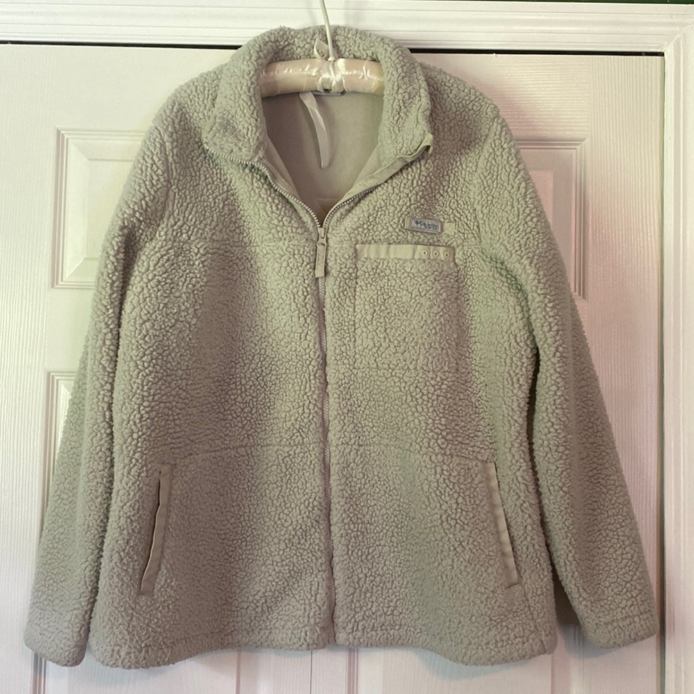 Cozy fleece Columbia jacket